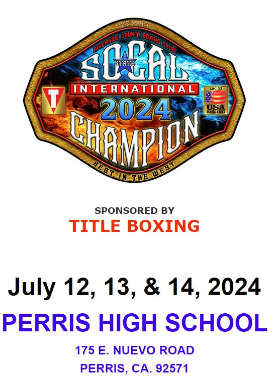 SoCal State Boxing Tournament