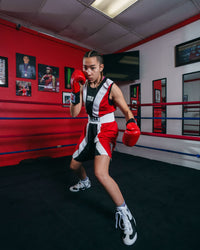 variant:red/white/black::TITLE Boxing Momentum Amateur Boxing Set