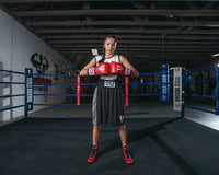 variant:black/white::TITLE Boxing Striker Amateur Boxing Set