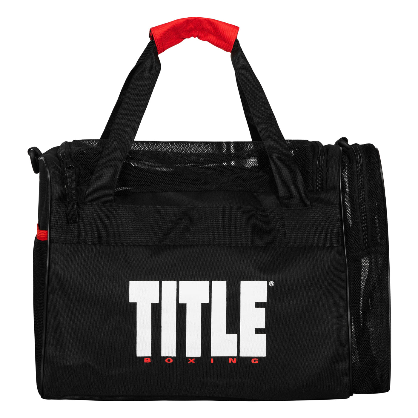 variant:lifestyle::TITLE Boxing Ventilated Sport Bag back view