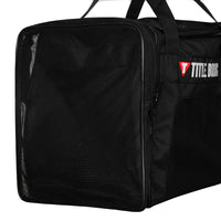 variant:lifestyle::TITLE Boxing Ventilated Sport Bag mesh side closeup view