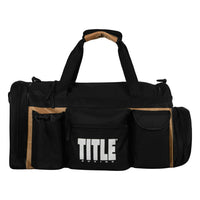 variant:black/beige::TITLE Boxing Active Duffle Bag pockets view
