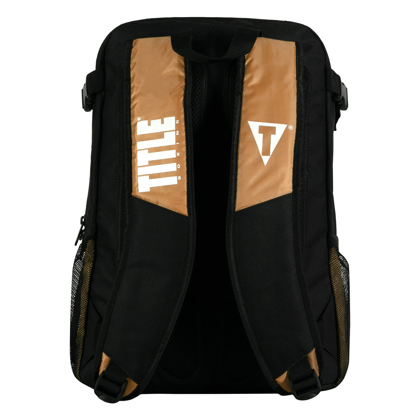 variant:Black/Beige::TITLE Boxing Intense Backpack back view