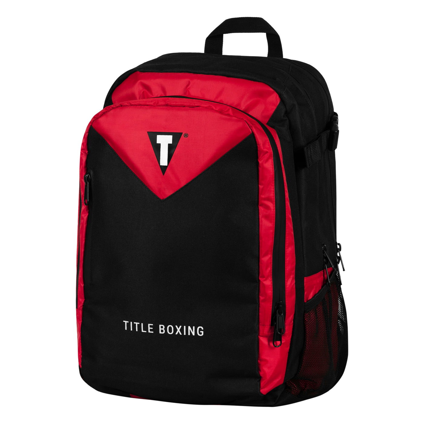 variant:Black/Red::TITLE Boxing Intense Backpack side view