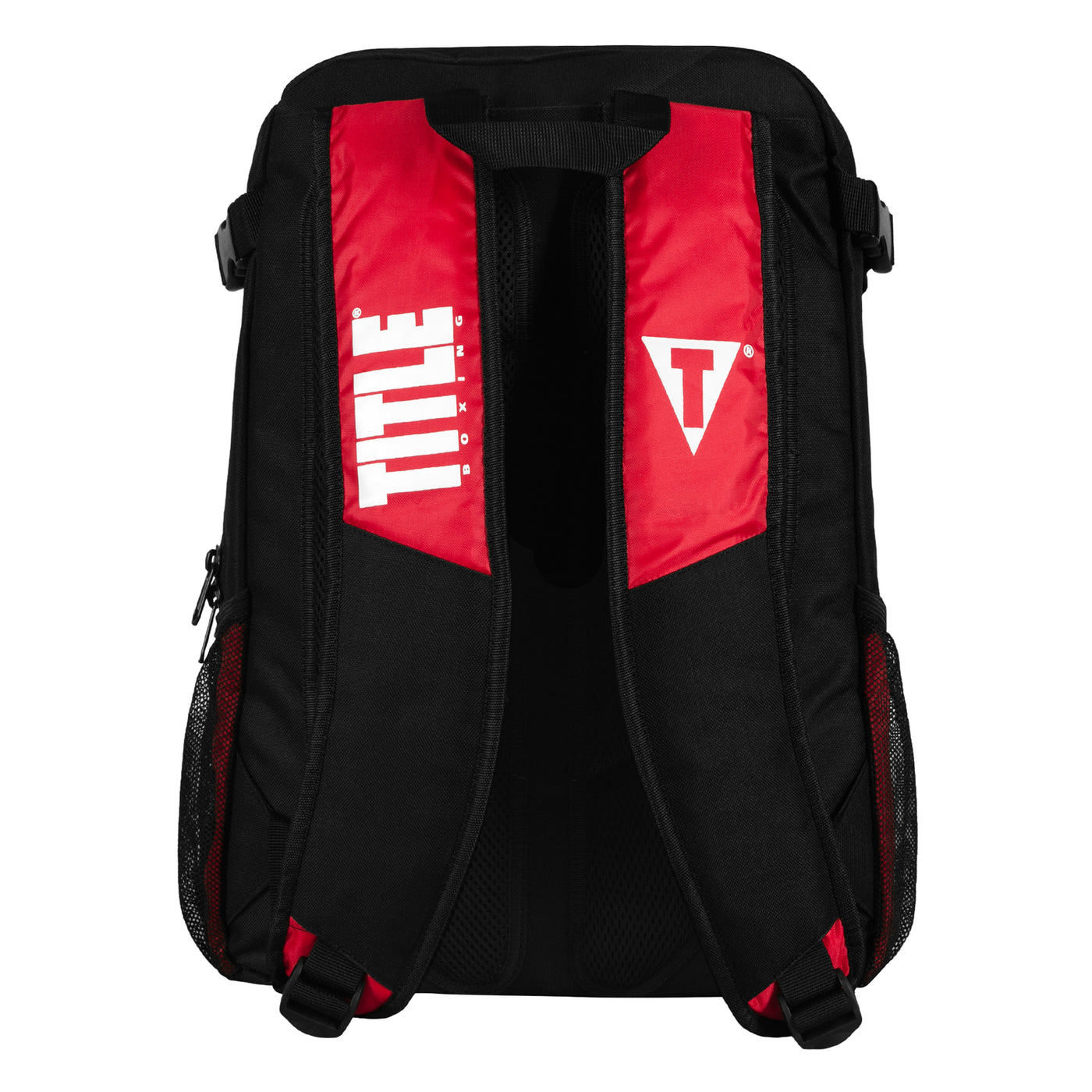 variant:Black/Red::TITLE Boxing Intense Backpack back view