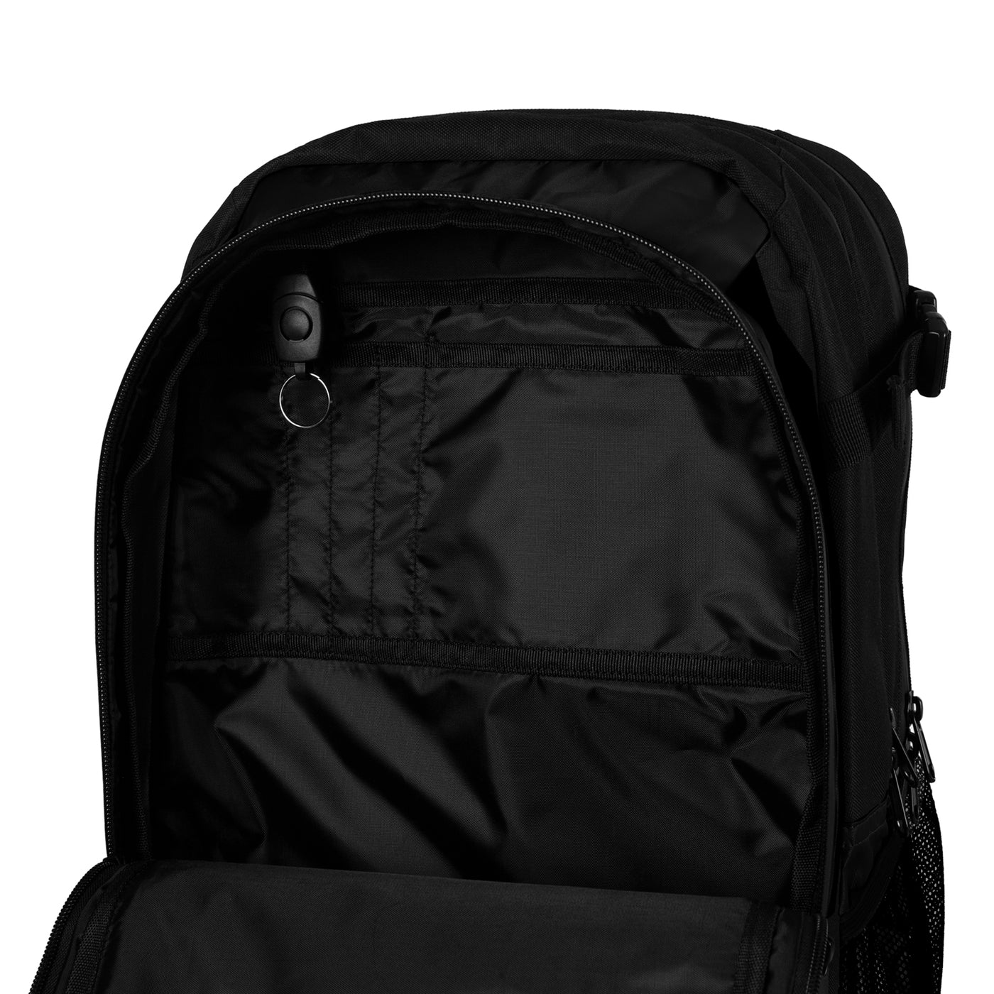 variant:Black::TITLE Boxing Intense Backpack inside view closeup