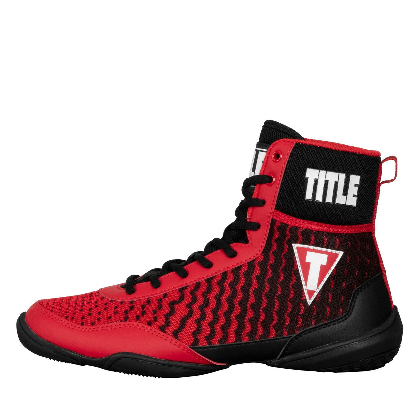 color:black/red::TITLE Predator II Boxing Shoes main view