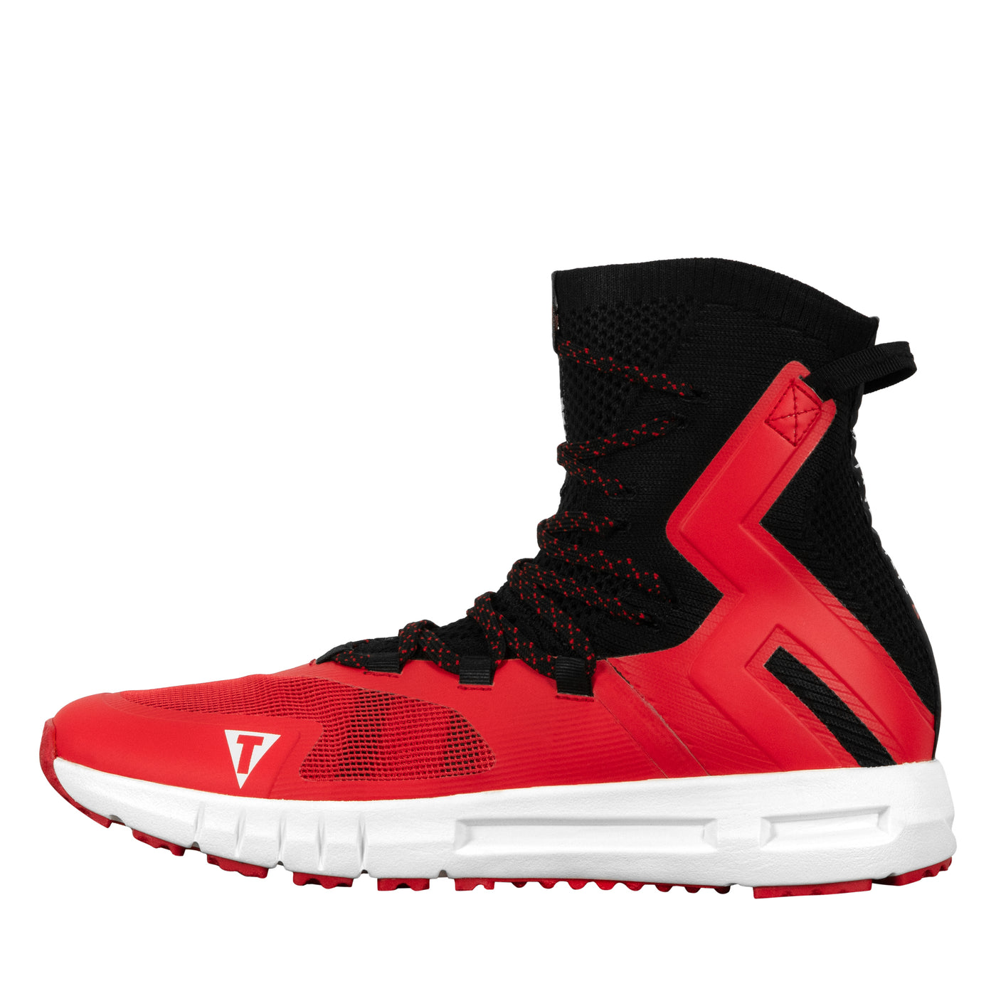 color:red/black::TITLE Boxing High Point Boxing Shoes main view