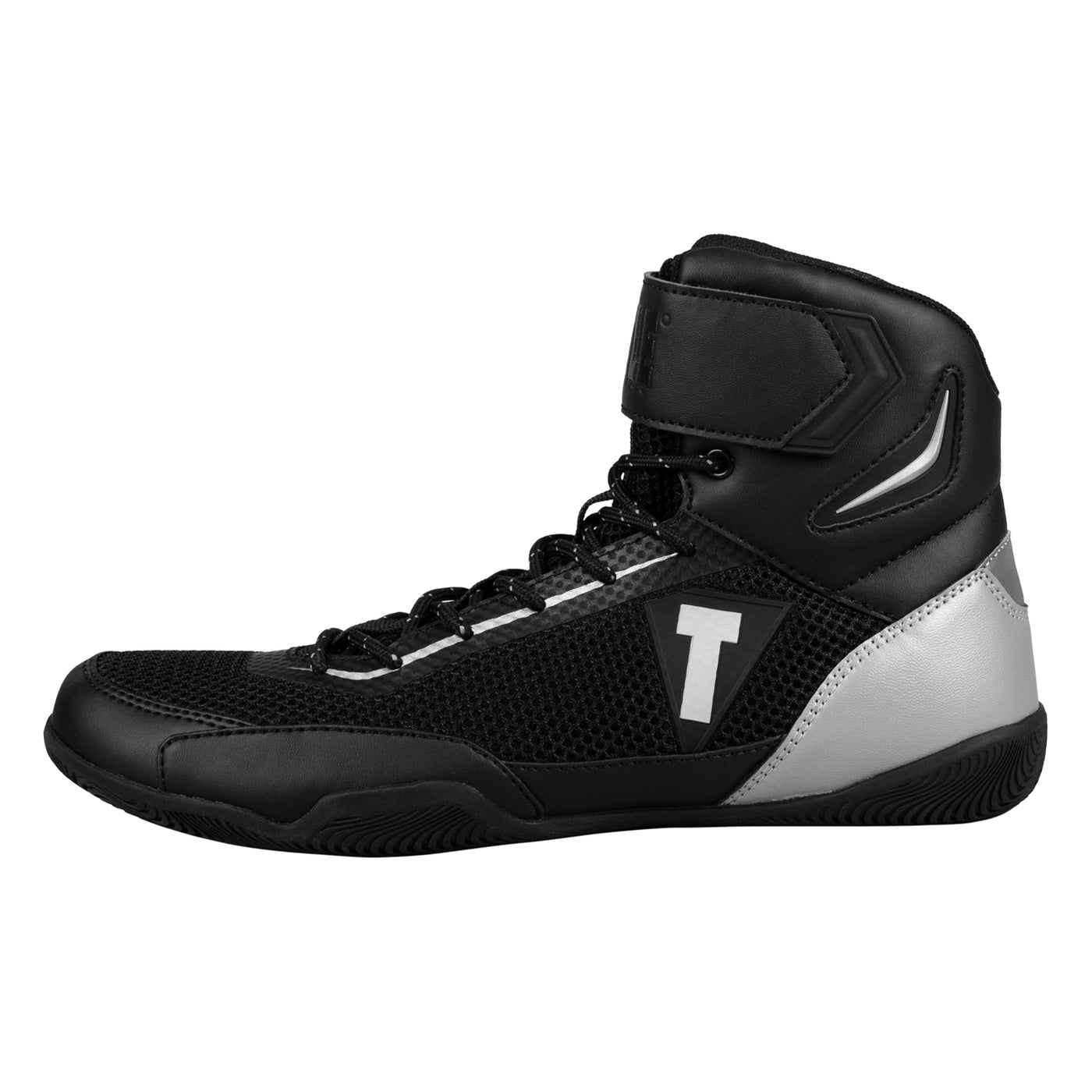 color:black/silver::TITLE Boxing Select Mid-Top Boxing Shoes main view