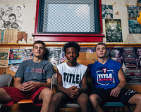 variant:White::TITLE Boxing Iconic Block Muscle Tee  3 boys 