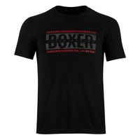 color:black::TITLE Boxing Distressed Boxer Tee main view