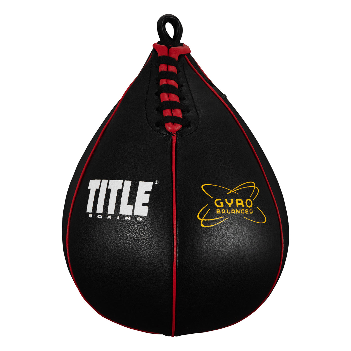 variant:lifestyle::TITLE Boxing Gyro Balanced Leather Speed Bag 2.0 main view