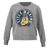color:grey::TITLE Boxing Women's Signal Crewneck Sweatshirt main view