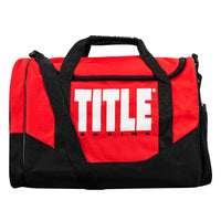 variant:lifestyle::red sports equipment bag with TITLE Boxing logo