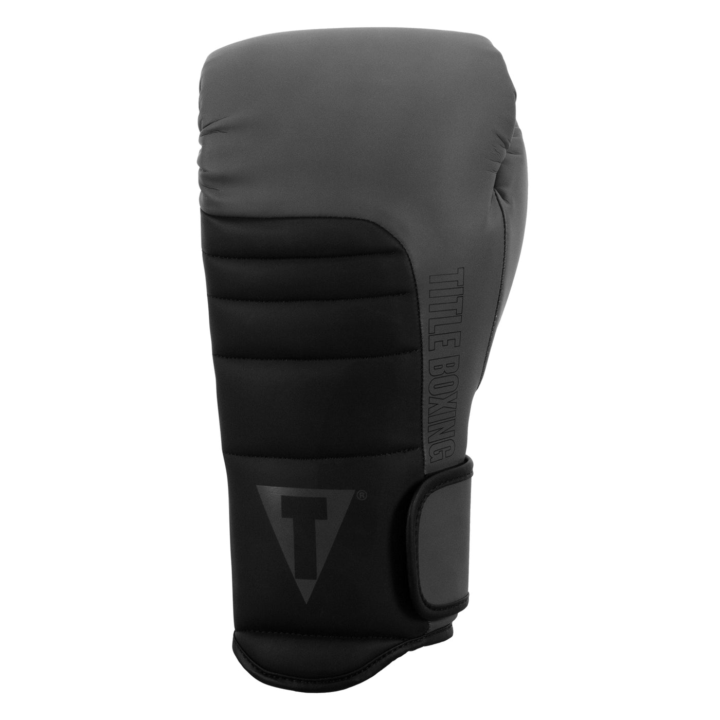 variant:grey/black::TITLE Boxing Combat Bag Gloves 2.0 front view