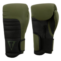 color:green/black::TITLE Boxing Combat Bag Gloves 2.0 main view