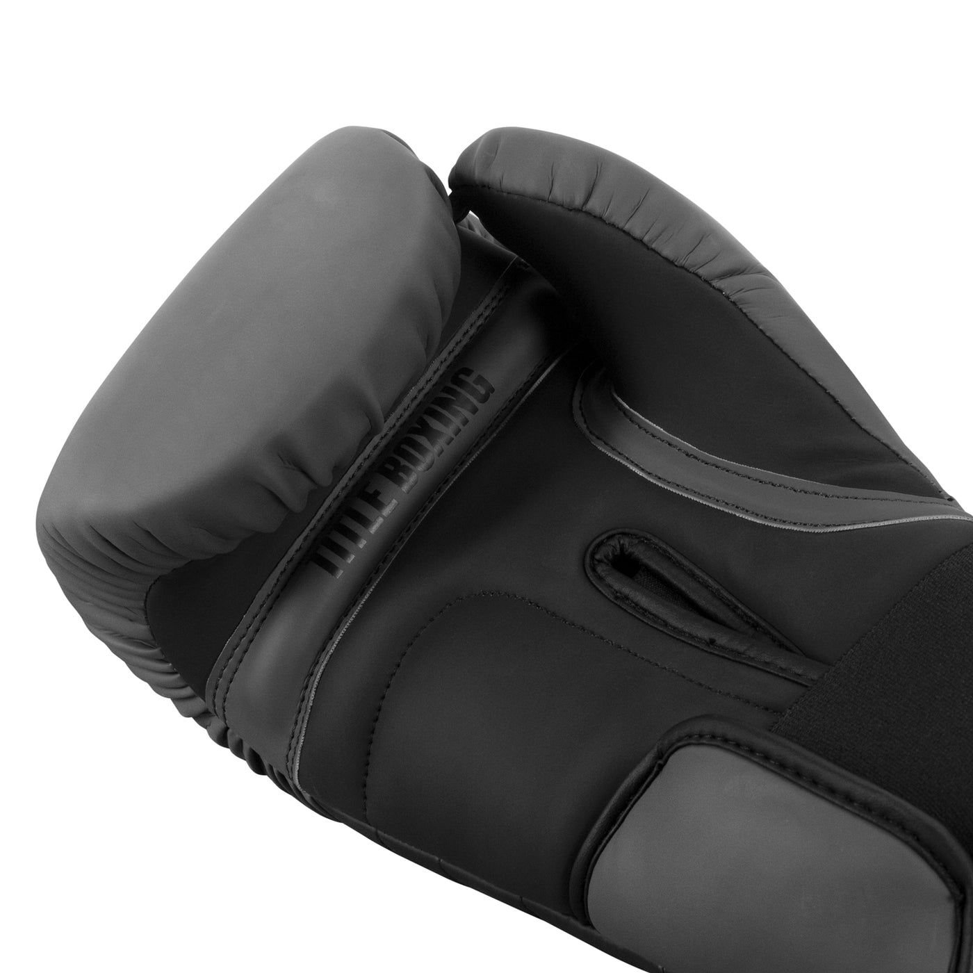 variant:grey/black::TITLE Boxing Combat Bag Gloves 2.0 palm view