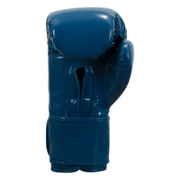 variant:Blue/White::TITLE Boxing Inferno Intensity Elastic Training Gloves back view