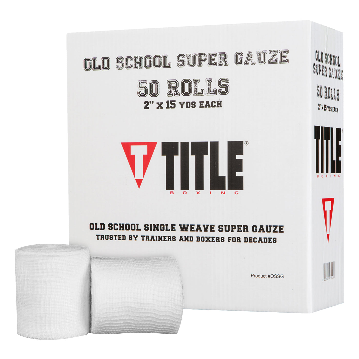 variant:lifestyle::TITLE Boxing Old School Super Gauze (50 Rolls)