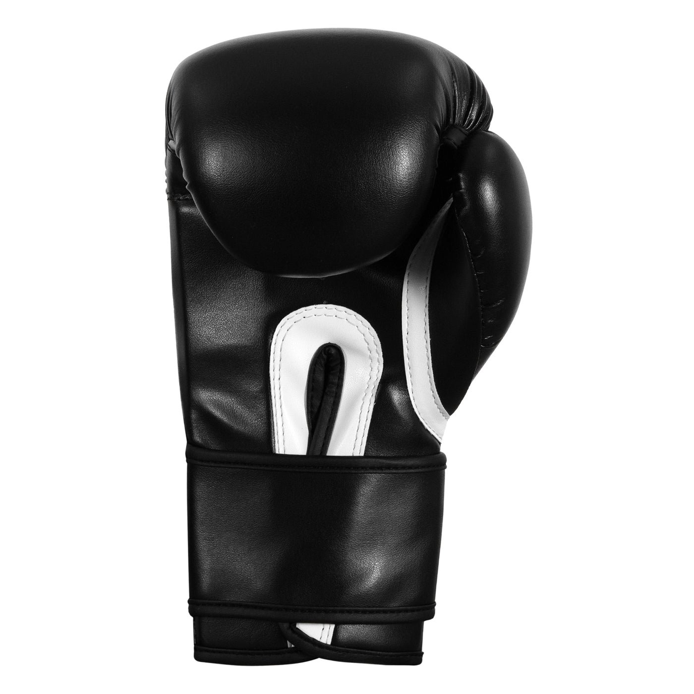 variant:black::TITLE Boxing Peak Bag Gloves single glove back view