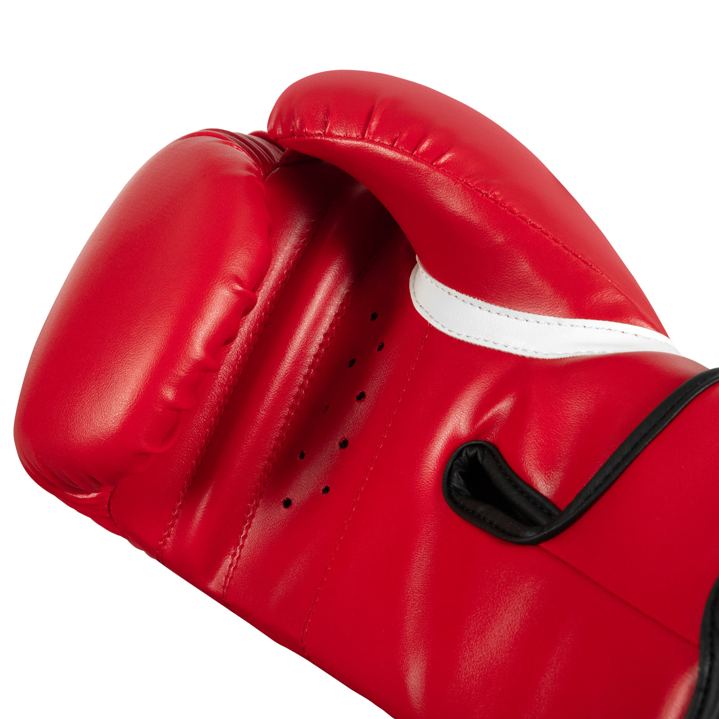 variant:red::TITLE Boxing Peak Training Gloves single palm view