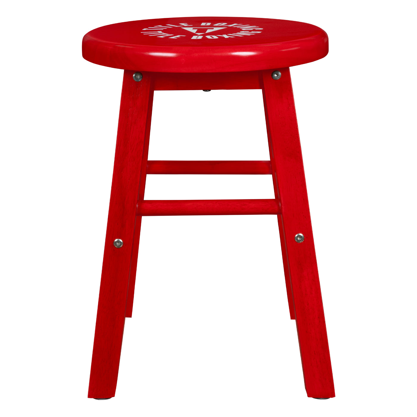 variant:red::TITLE Boxing Ring Stool RSTL2 front view