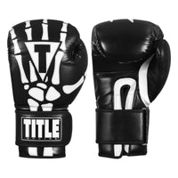 color:black::TITLE Boxing Skeleton Hand Bag Gloves main view
