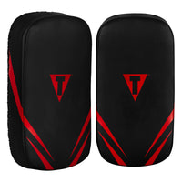 variant:black/red::TITLE MMA Advanced Thai Pads (Pair) front view