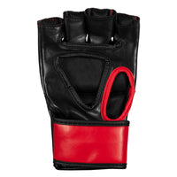 variant:Red/Black::TITLE MMA Fight Gloves back view