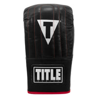 variant:lifestyle::TITLE Boxing Heavy Bag & Mitt Bundle glove back view