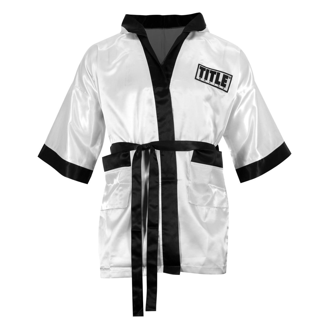 color:white/black::TITLE Boxing Stock Fingertip Robe 2.0 main view