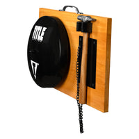 variant:brown/black::TITLE Boxing Professional Ring Gong alt side view