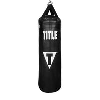 color:Black/Black::TITLE Boxing Made in the USA 100lb Punching Bag main view