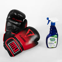 image:lifestyle::Vapor Fresh Cleaning Spray spray with gloves