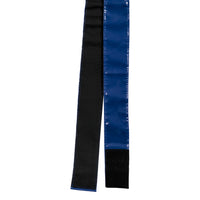 variant:blue::TITLE Boxing Two-Sided Rope Spacers - Blank single view closeup of closure