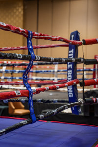 variant:blue::TITLE Boxing Two-Sided Rope Spacers on ring 