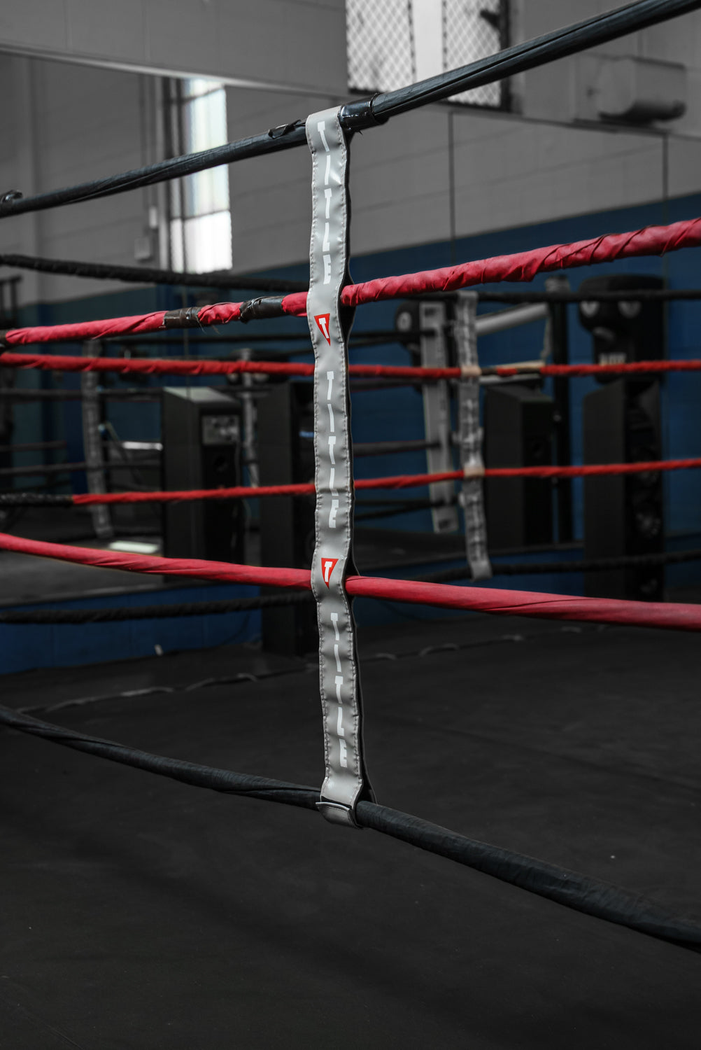variant:grey::TITLE Boxing Two-Sided Rope Spacers on ring