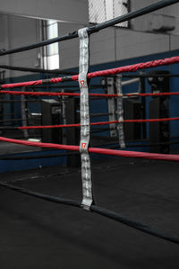 variant:grey::TITLE Boxing Two-Sided Rope Spacers on ring