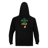 variant:lifestyle::WBC by TITLE Boxing Green and Gold Hoodie main view