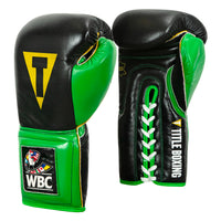 variant:lifestyle::WBC by TITLE Boxing Sparring Gear Bundle gloves side by side view