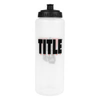color:Clear::TITLE Boxing Pro Plus Water Bottle front view