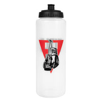 variant:Clear::color:Clear::TITLE Boxing Pro Plus Water Bottle back view