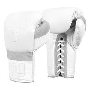 TITLE BOXING ボクシンググローブ ホワイト TITLE White Lace Sparring Gloves 2.0