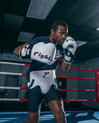 variant:White::Fighting Pro Protective Cup man modeling cup