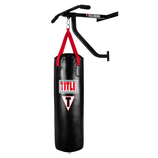 TITLE Boxing Challenger Heavy Bag and Hanger Bundle