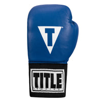 variant:blue::TITLE Boxing USA Boxing Competition Gloves - Elastic front one view one glove