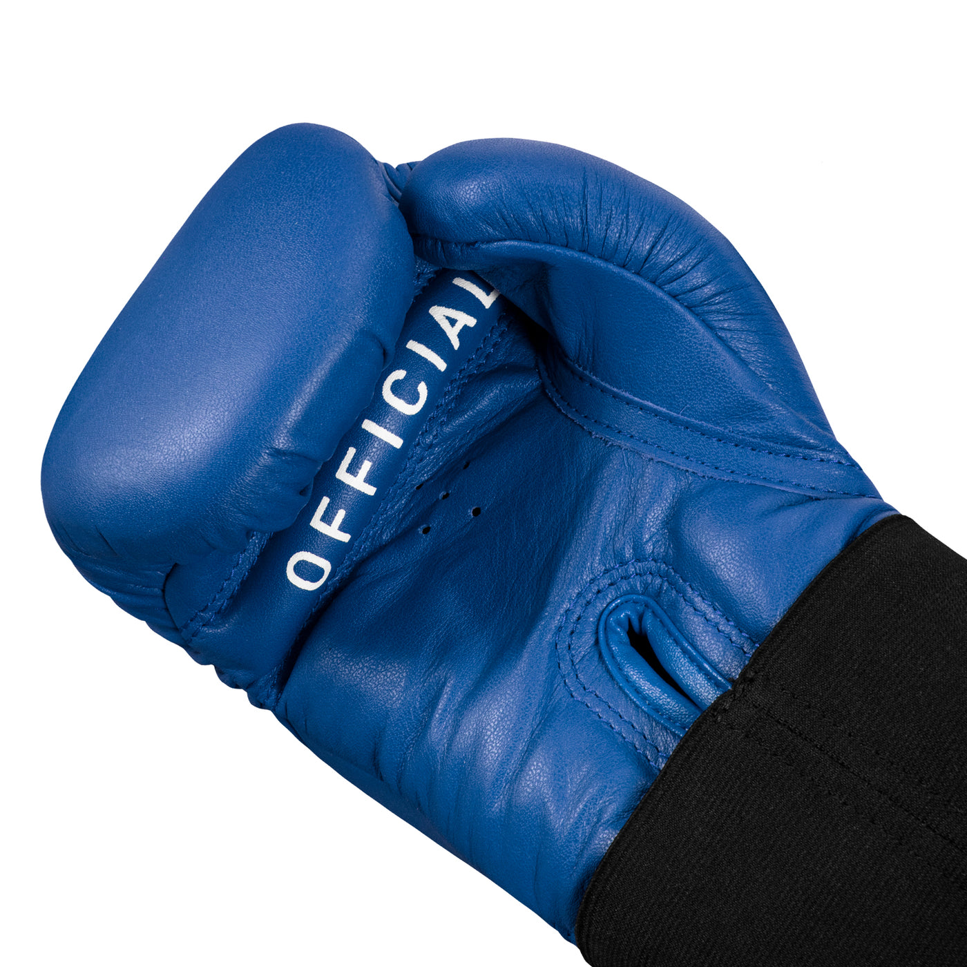 variant:blue::TITLE Boxing USA Boxing Competition Gloves - Elastic palm view