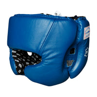 color:blank blue::TITLE Boxing USA Boxing Competition Headgear - With Cheeks main view