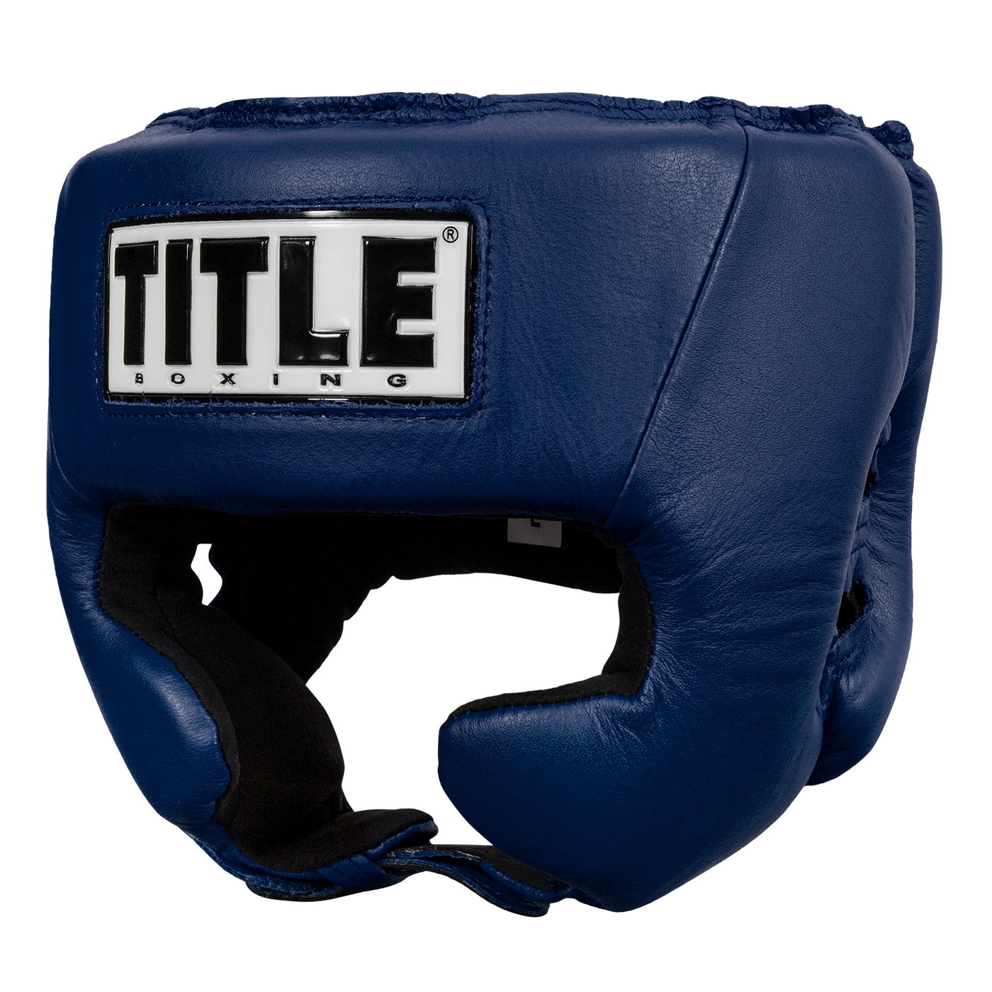 color:blue::TITLE Boxing USA Boxing Competition Headgear - With Cheeks main view