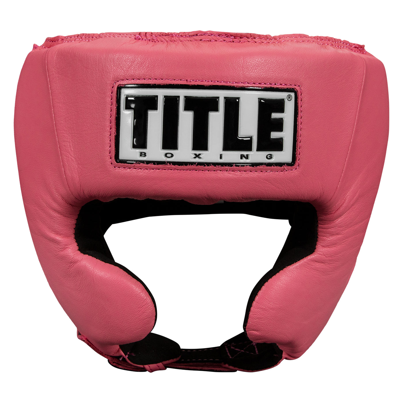 variant:pink::TITLE Boxing USA Boxing Competition Headgear - With Cheeks front view